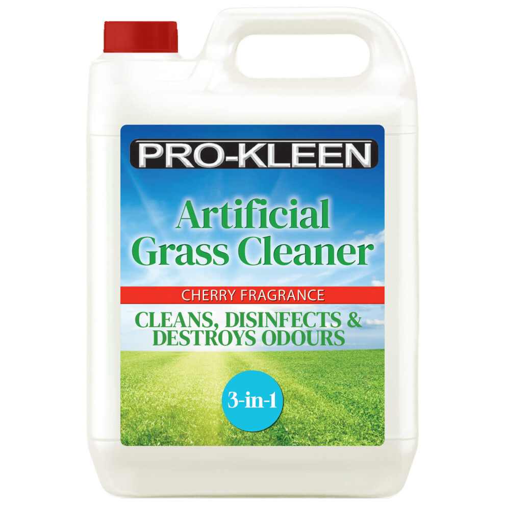 (Cherry, 5L) Pro-Kleen Fragranced Artificial Grass Cleaner
