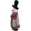 WIDDOP and Co. Snowman Fabric Ornament - xm7711 5