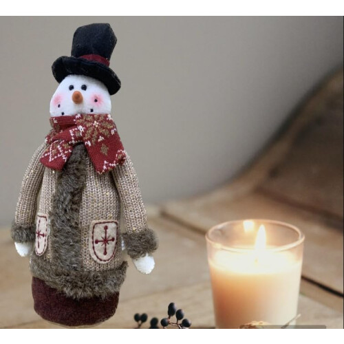 WIDDOP and Co. Snowman Fabric Ornament - xm7711 1