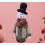 WIDDOP and Co. Snowman Fabric Ornament - xm7711 1