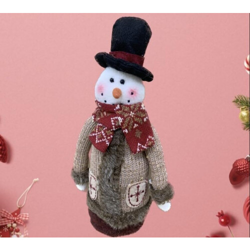 WIDDOP and Co. Snowman Fabric Ornament - xm7711