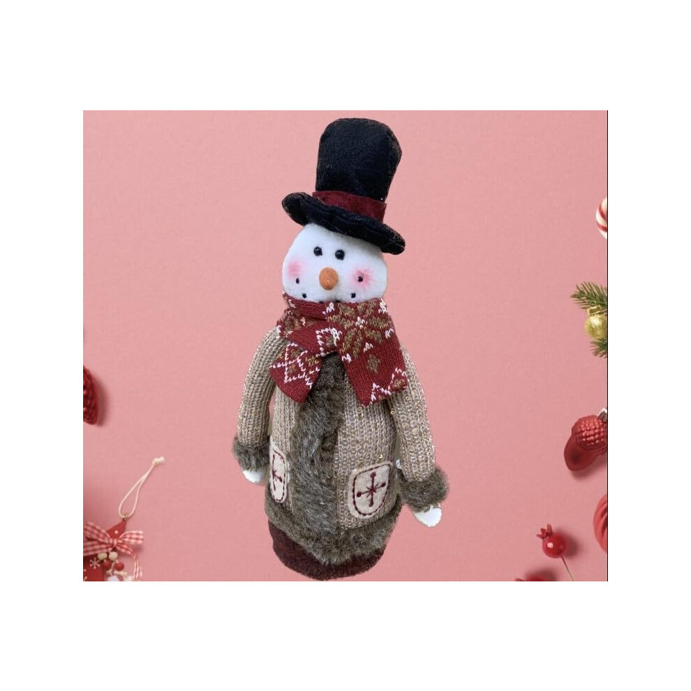 Snowman Fabric Ornament - xm7711