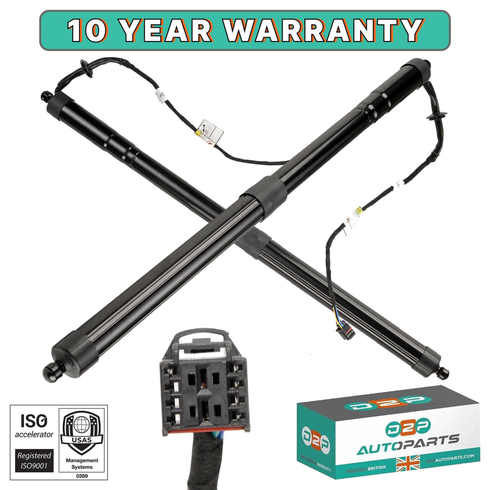 Rear Gas Strut Spring For Auto Tailgate Boot Pair 5056167440222