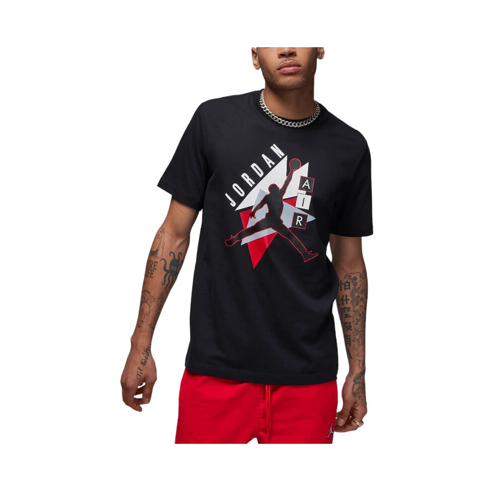 Nike (, Large) Jordan Mens T Shirts Black
