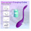Wearable Vibrator, Remote Control App Control, Love Egg Vibrator, Usb Charging 2