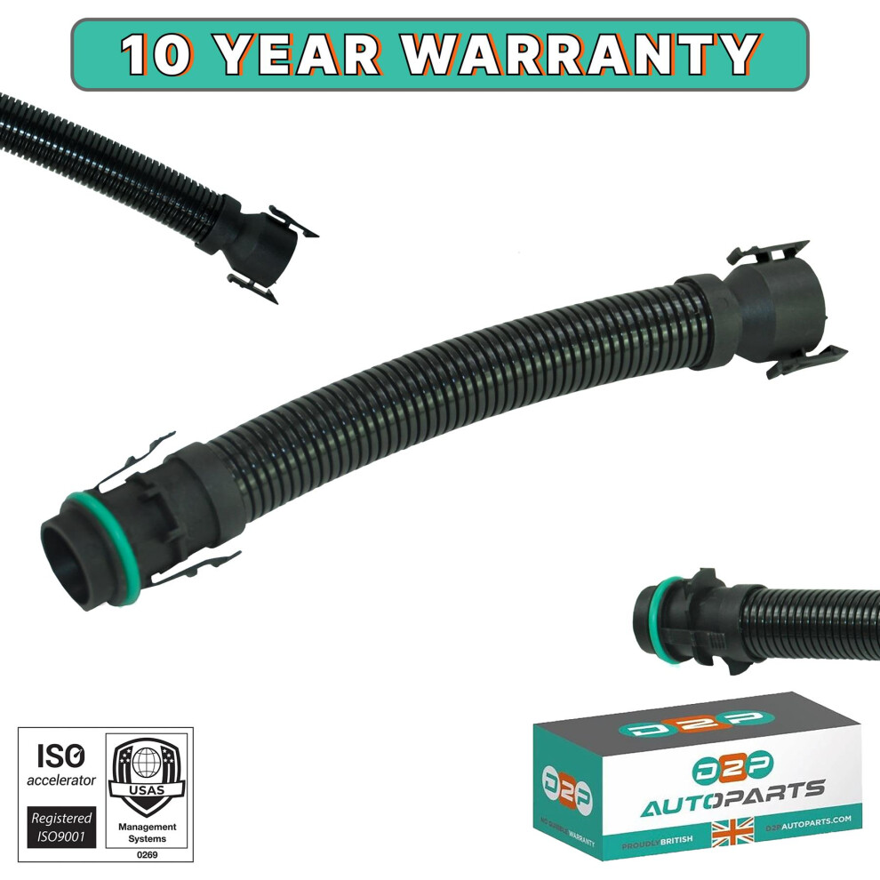 D2p Air Intake Breather Pipe Hose Rocker/Cam Cover N47/N57 13717803842 For Bmw