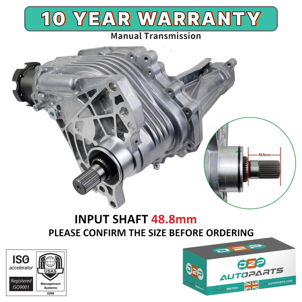 D2p 6 Speed Transfer Box (2011 Onwards) 24263576 For Vauxhall / Opel Antara 2.2L