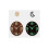 (Style 2) Brown Clock Silent Movement and Luminous Markers 5