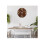 (Style 3) Brown Clock Silent Movement and Luminous Markers 5