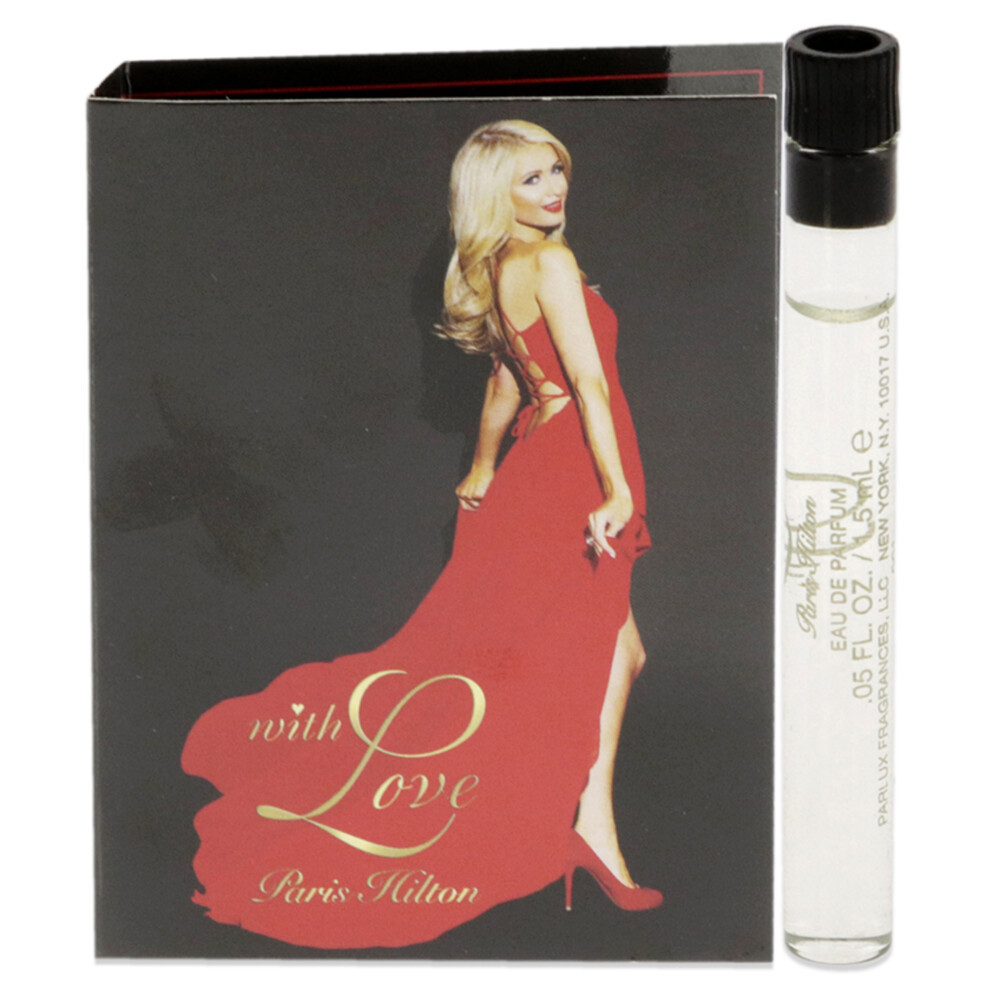 With Love by Paris Hilton for Women - 1.5 ml EDP Spray Vial (Mini)-image-OPC-PDP8SQM-NEW