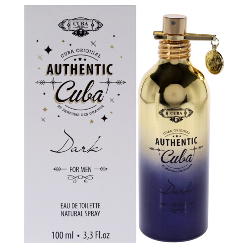 Cuba Authentic Dark van Cuba voor mannen - 3.3 oz EDT-spray