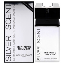 Apă de toaletă, Jacques Bogart, Silver Scent Infinite Silver, pentru bărbați, 100 ml