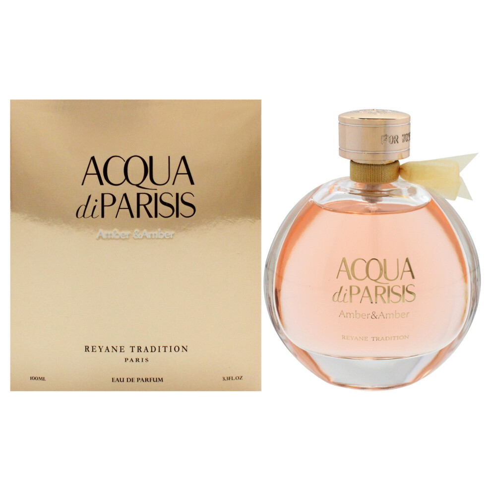 Reyane Tradition Acqua Di Parisis Amber And Amber By For Women - 3.3 Oz Edp Spray