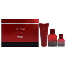 Kinetic by Tumi for Men - 3 db ajndk szett 3,4 uncia EDP spray 1 uncia EDP spray 6,7 uncia testpol