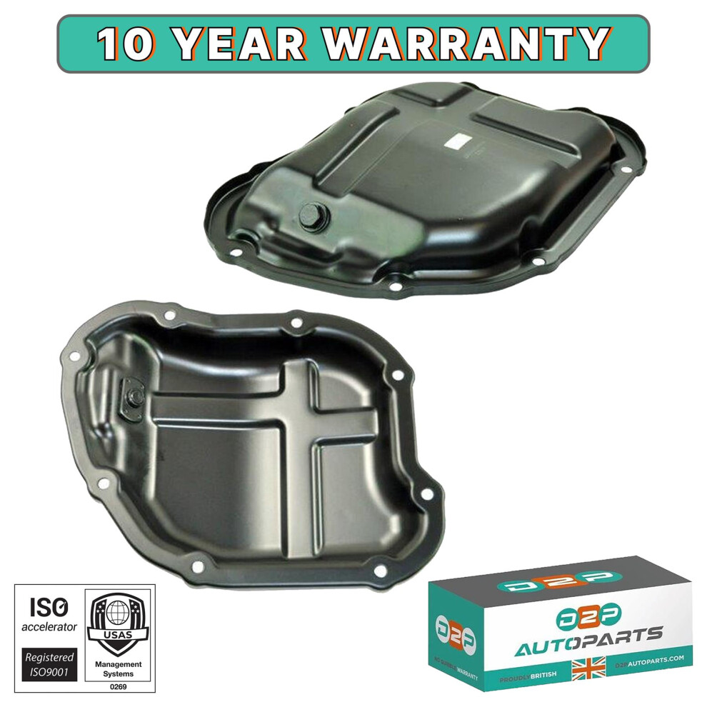 Engine Oil Sump Pan For Nissan Juke F15 1.6 Petrol 2010 Onwards 111101Ka1a 5060245139786