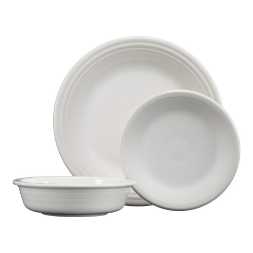 Fiesta 3-Piece classic Place Setting in White