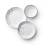 Corelle 18-Piece Service for 6, Chip Resistant, Indigo Speckle Dinnerware Set 2