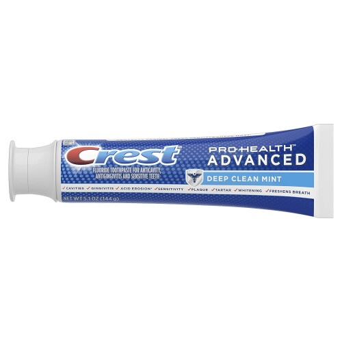 Crest Crest Pro Health Advanced Deep Clean Mint Toothpaste, 144 g (2 Pack) 2