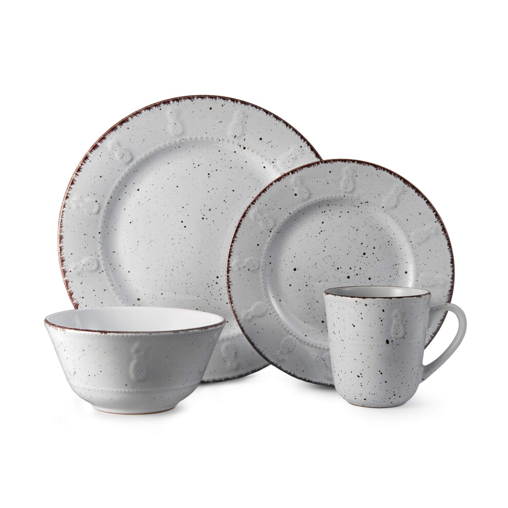 Pfaltzgraff Pineapple 16-Piece Dinnerware Set, Assorted