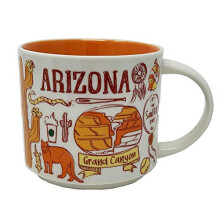 Starbucks Arizona Been There Series Ceramic Coffee Mug 14 oz