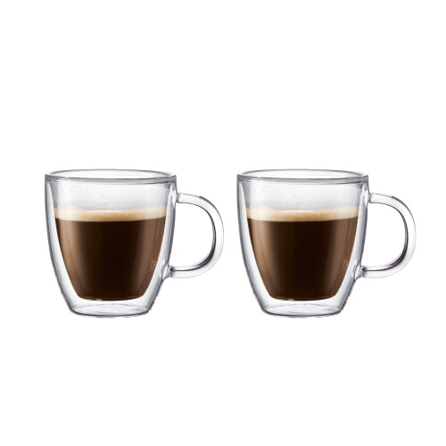 Bodum Bodum Bistro Coffee Mug, 5 Ounce, Clear 1