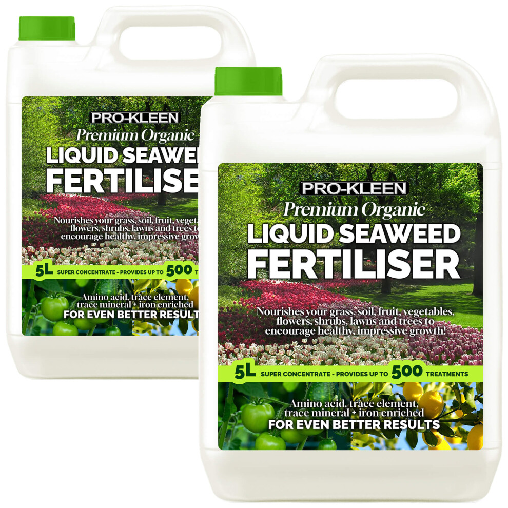 Pro-Kleen (2) 5L Organic Seaweed Fertiliser