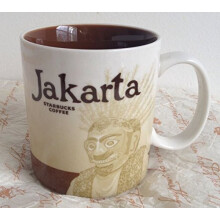 Starbucks Jakarta global Icon Series Mug Indonesia 16 Oz