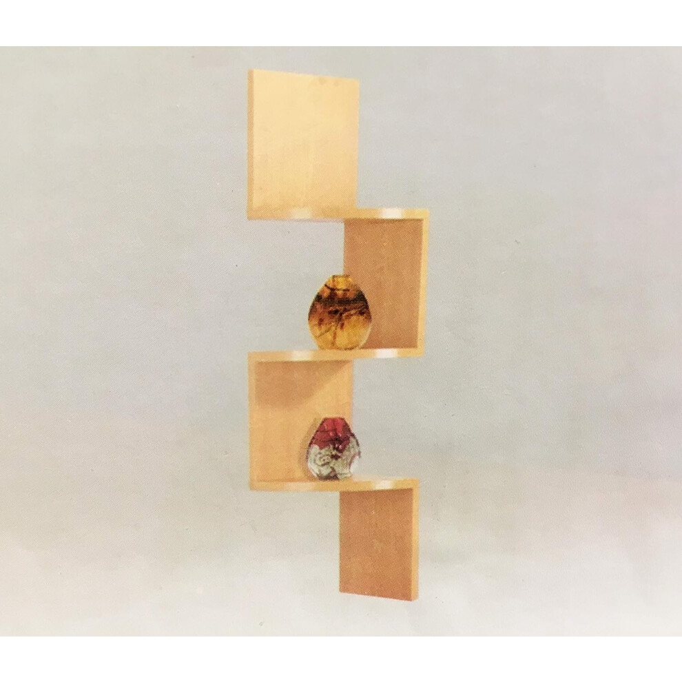 3 Tier Step Lucca Wall Mount Corner Shelf Home Hanging Storage Rack