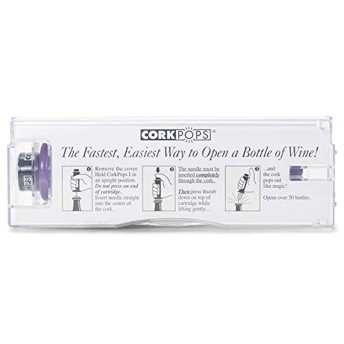 Cork Pops Wei   6,5 Zoll Original Weinflaschen  ffner 2