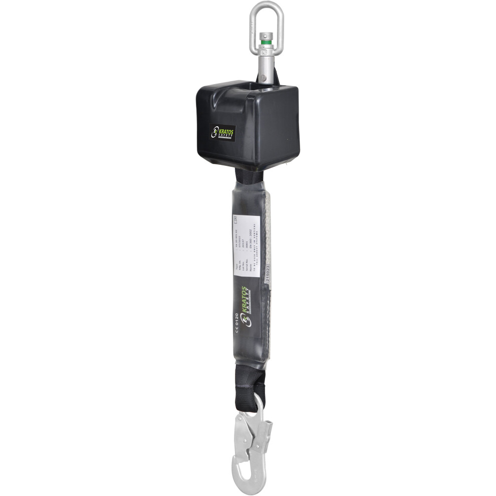 Kratos 2.5 Meter Fall Arrest Block Black 2.5M 3700671401799