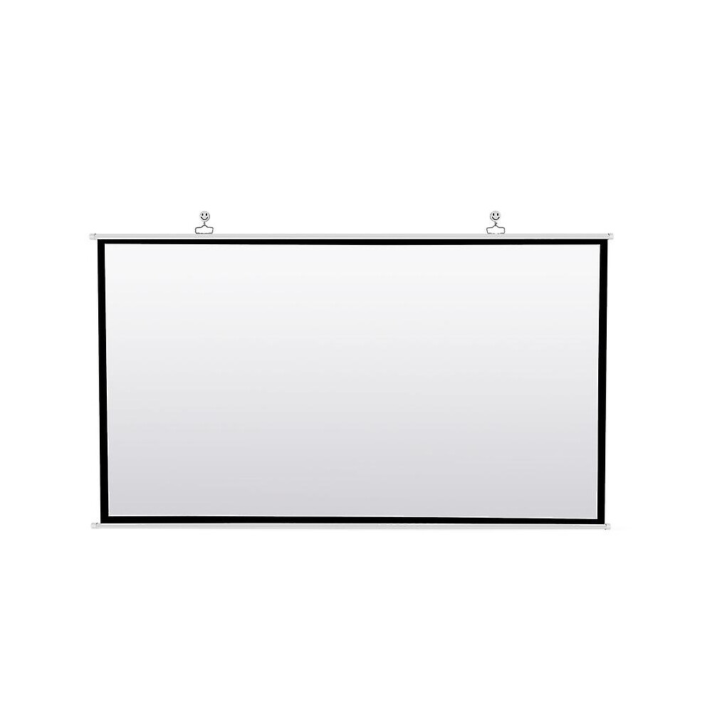 Portable Projector Screen For Home Theater Outdoor Hd Foldable Anti-Crease (120Inch) White 8238749242159