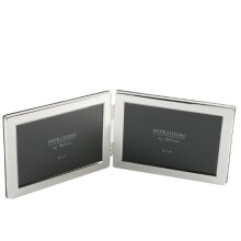 Deluxe 4x6 Double Silver Plated Frame - Landscape By Living Images by Living Images
