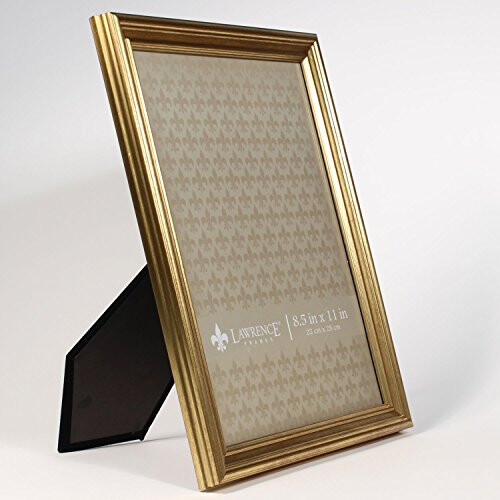 Lawrence Frames 536281 85x11 Sutter Burnished gold Picture Frame 1
