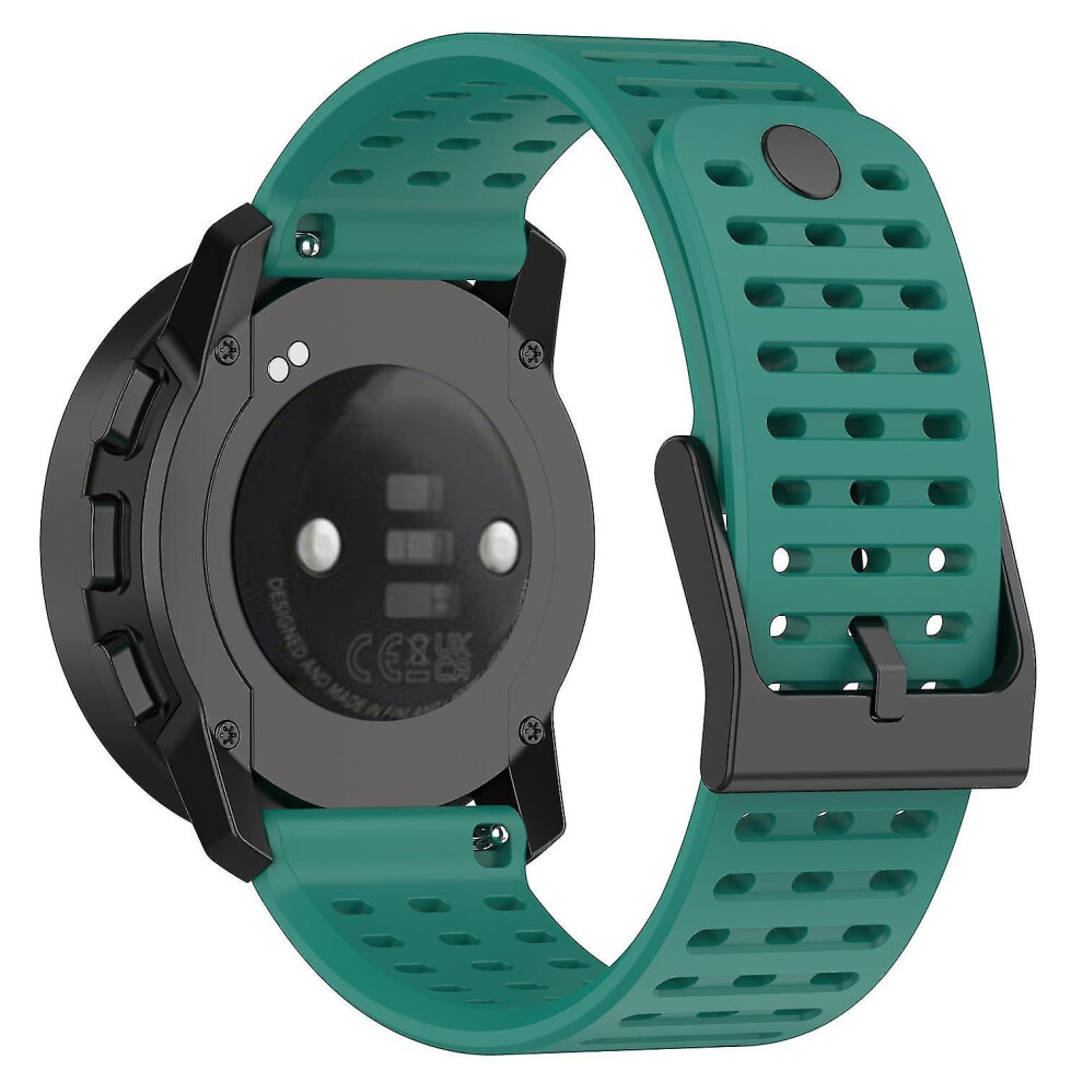 (Green) Sport Strap For Suunto Vertical/9 Peak Pro/9 Peak/5 Peak,22Mm Silicone Watch Bands Green 8238749251601