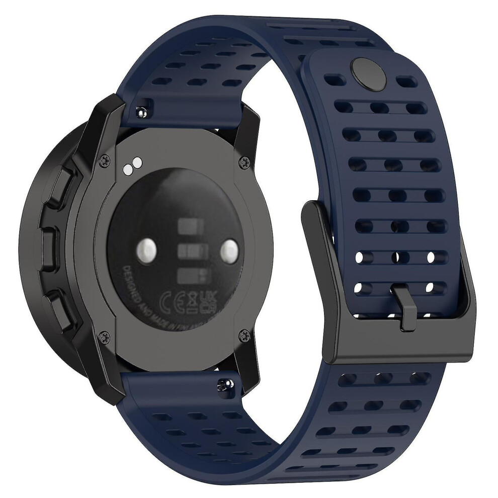 (Midnight ) Sport Strap For Suunto Vertical/9 Peak Pro/9 Peak/5 Peak,22Mm Silicone Watch Bands Blue 8238749251656