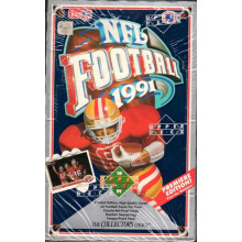 NFL 1991 Upper Deck Football Low Series Karton | 36 Packs