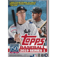 Topps 2019 Baseball Serie 1 Ruilkaarten Relic Waarde Doos (Retail Editie)
