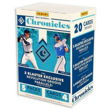 Caja de B isbol Blaster Panini Chronicles 2022 - 5 sobres por caja - 4 cartas por sobre - 20 cartas coleccionables por caja (22PABCHR-BXB)