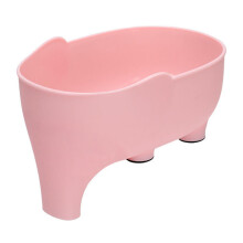 (Pink) Elephant Kitchen Sink Strainer Reusable Elephant Sculpt Leftover Drain Basket Kitchen Sink Corner Accessories