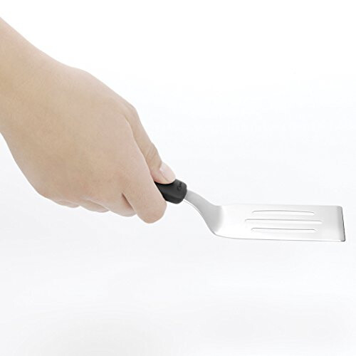OXO OXO Good Grips Σαρωτής σερβιρίσματος από ανοξείδωτο ατσάλι, Μαύρος 1
