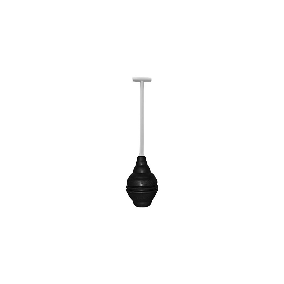 Korky 99-4A 99-1Am Beehive Max Universal Fits All Old And New Powerful Plunge-Easy Grip T-Handle-Made In Usa Toilet Plunger Black 782247911218