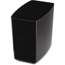 Corbeille à papier Officemate 22262, capacité 20 qt, 13-5/8 po x 8-1/2 po x 12-3/4 po, Noir