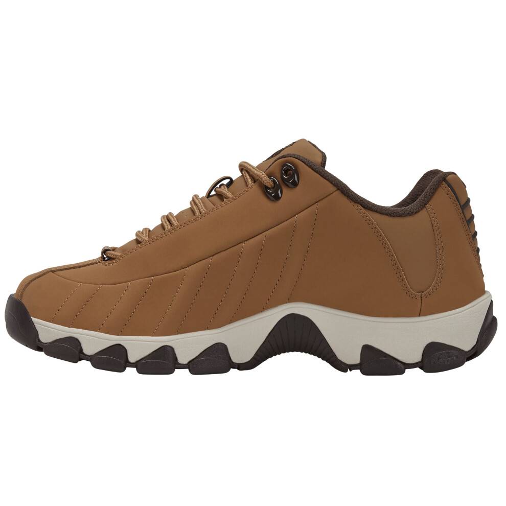 K-Swiss Men's ST329 CMF Sneaker, Brown Sugar/Pumice Stone/Java, 8 M