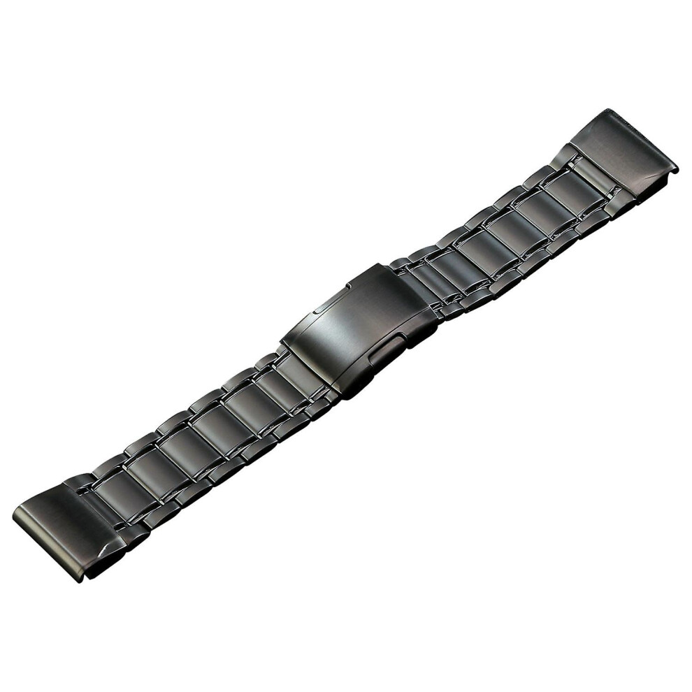(Grey, Grey, Style B Garmin Fenix 7X) Watch Band for Garmin Tactix 7 Pro/Fenix 7X/6X Pro,26mm 5 Beads Titanium Steel Watch Strap-image-OPC-PDPBMY7-NEW