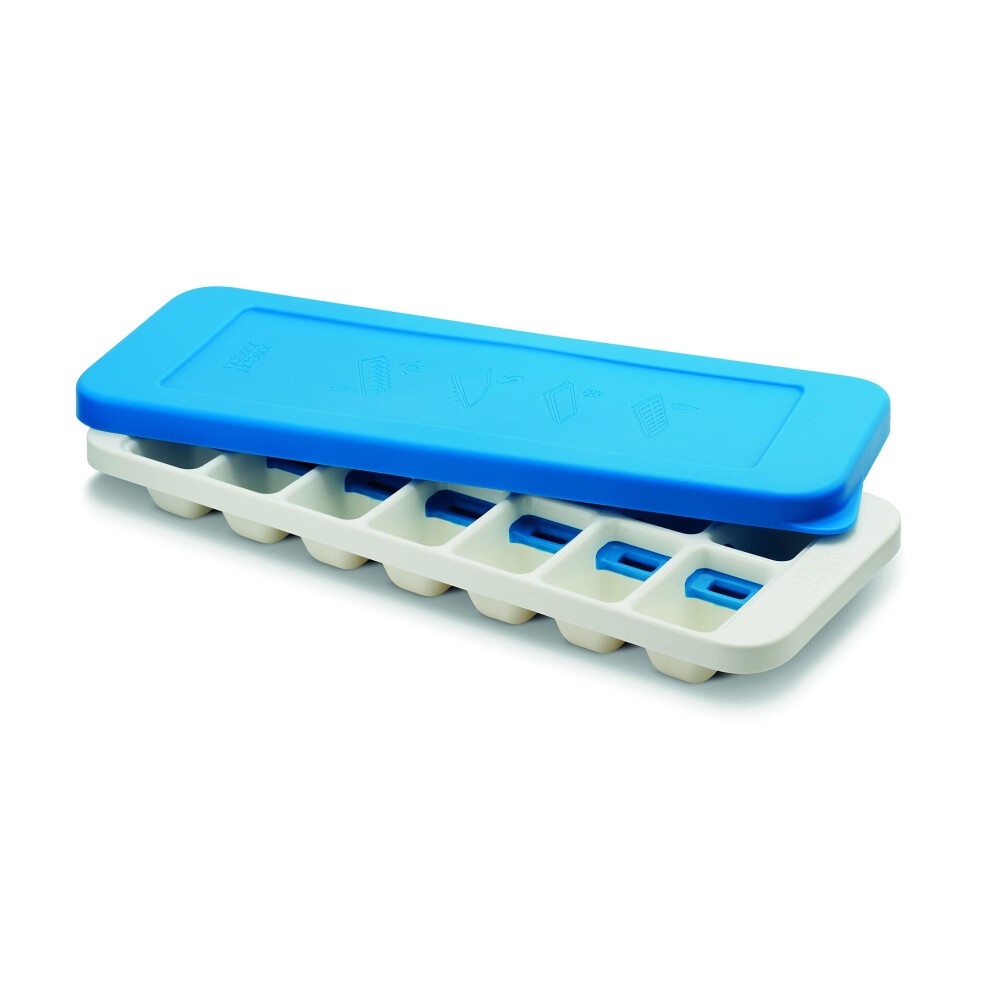 QuickSnap Plus Easy-Release Ice Cube Tray with Stackable Lid