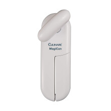 culinare c10015 Magican Tin Opener White PlasticStainless Steel Manual can Opener comfortable Handle For Safety and Ease