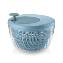 guzzini() Twist&Dry Salad Spinner, 26 x 19 cm, Blue