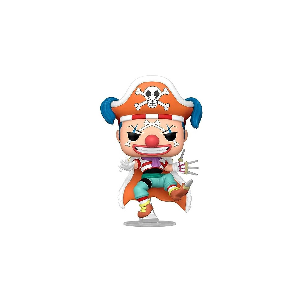 Funko POP! Animation: One Piece - Buggy The Clown (Exclusive), Multicolor