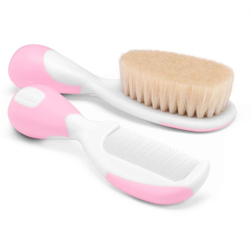 Chicco Pink Brush And Comb Color