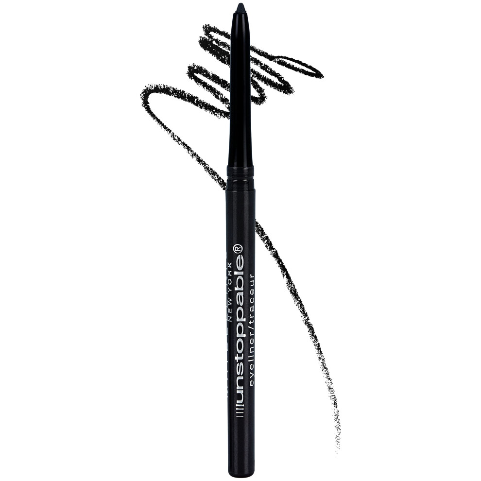 Maybelline New York Unstoppable Waterproof Mechanical Black Eyeliner, Onyx, 1 count